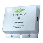 SURGEGATE MODULAR COMMUNICATIONS SURGE PROTECTORS CAT6-LAN-RJ45
